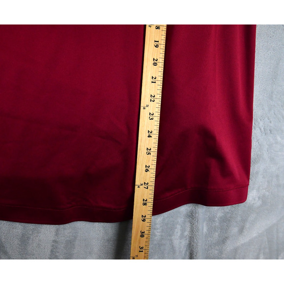 Nike Pullover Men's Large Maroon Long Sleeve - Picture 7 of 8